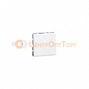 Legrand 77042 Кнопочный выключатель перекидной Программа Mosaic 2 модуля со светодиодной подсветкой 6 A белый