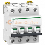 Автоматический выключатель 50A Z 4 полюса Schneider Electric, серия iC60L