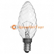 CLASSIC BW CL 25W 230V E14 (свеча витая прозрачная d=35 l=100) - лампа