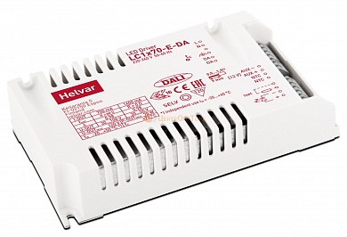 LC1x70-E-DA Helvar LED драйвер SELV 120 управляемый по протоколу DALI