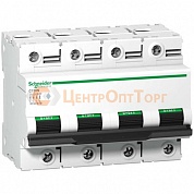 Автоматический выключатель 80A B 4 полюса Schneider Electric, серия C120N