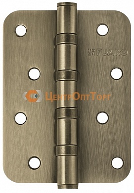Петля универсальная Fuaro (Фуаро) 4BB-R10 100x75x2,5 AB (бронза)