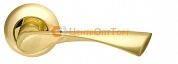 Ручка раздельная Armadillo (Армадилло) Corona LD23-1SG/GP-4 матовое золото/золото