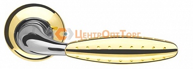 Ручка раздельная Armadillo (Армадилло) Dorado LD32-1GP/CP-2 золото/хром