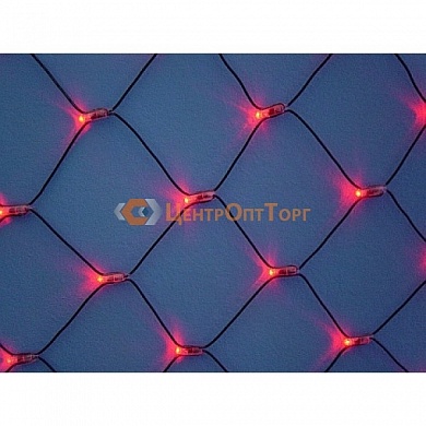 Светодиодная сетка постоянного свечени LED-SNL-S-180-24V красный 2,4х1,2м