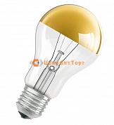 DECOR A GOLD    100W 230V E27 (стандарт золотой купол  d=65 l=123) - лампа