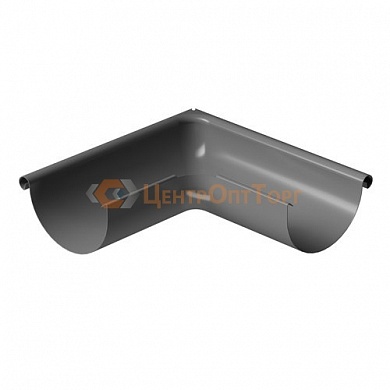 Угол внешний 90гр. D125 Docke STAL PREMIUM Графит