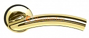 Ручка раздельная Armadillo (Армадилло) Libra LD27-1GP-2 золото TECH (кв. 8х140)