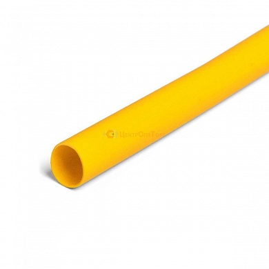 ТНТ-12/6, желт:  Термоусадочная трубка в метровой нарезке с коэффициентом усадки 2:1