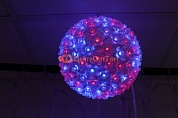 Шар подвесной с насадками "Цветки" LED-FBP-160MM-240V-R/B (Flower)