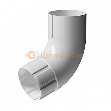 Колено 72гр D90 Docke STAL PREMIUM Пломбир