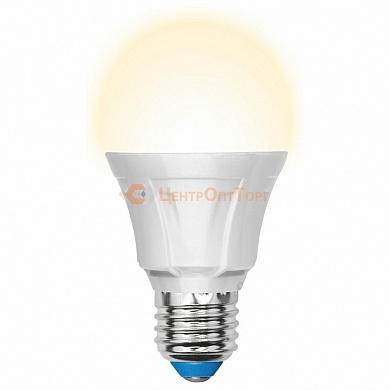 Лампа светодиодная E27 220В 11Вт 3000K LED-A60-11W/WW/E27/FR/DIM PLP01WH