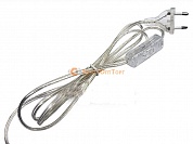 Power cord Сетевой шнур для гирлянды  "Снежинки" 5м