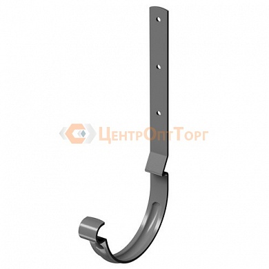 Карнизный крюк длинный D125 Docke STAL PREMIUM Графит