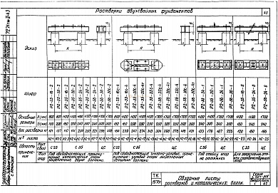 Ростверк Р2-35-20С-4 (с метизами) (3.407-115)