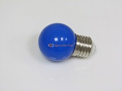D1027 Лампа для Белт-лайт Е27 d45мм  3W 6LED статика синий