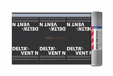 Диффузионная плёнка DELTA-NEO VENT N PLUS с самоклеящейся лентой