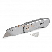 НСМ-15:  Нож строительный монтажный складной с двухсторонним трапециевидным лезвием