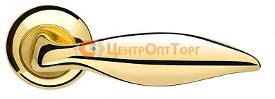 Ручка раздельная Armadillo (Армадилло) Taurus LD65-1GP/SG-5 золото/матовое золото