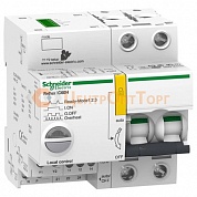 Автоматический выключатель 16A C Ti24 2 полюса Schneider Electric, серия Reflex iC60H