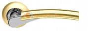 Ручка раздельная Armadillo (Армадилло) Vega LD21-1SG/CP-1 матовое золото/хром