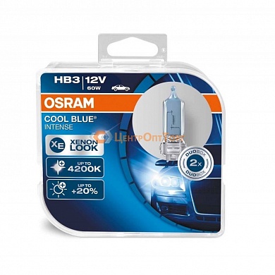 OSRAM COOL BLUE INTENSE (HB3, 9005CBI-DUOBOX)