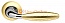 Ручка раздельная Armadillo (Армадилло) Dorado LD32-1SG/CP-1 матовое золото/хром
