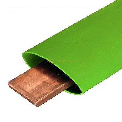 ТТШ-10-50/20 зеленая:  Термоусадочные трубки для изоляции шин напряжением до 10 кВ