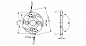 47.319.6101.50 BJB Соединительный элемент COB Ø 40 мм для светодиодной матрицы 15,85 x 15,85 мм