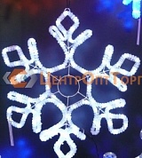 Светодиодная снежинка 79х69см LED-XM(FR)-2D-CK012-W-30''