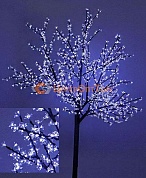 Дерево «Сакура» 2,4м  светодиодов/цветков 1728 шт   PHYCL-2,4 белый
