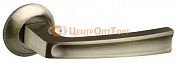 Ручка раздельная Fuaro (Фуаро) VOLT RM ABG-6 зеленая бронза