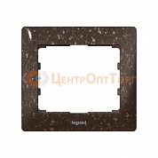 Legrand 771701 Рамка 1 поста Corian Cocoa Brown