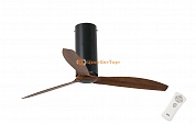 Faro Потолочный вентилятор Tube Fan Matt Black Wood (32037FAR)