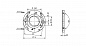 47.360.5090.50 BJB Соединительный элемент COB Ø 44 мм для светодиодной матрицы 20 x 24 мм