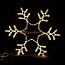Световая фигура «Снежинка LED», 76*76 см, теплый белый