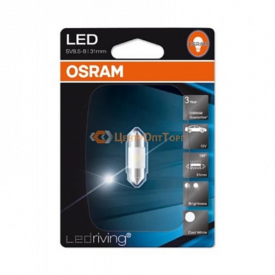 OSRAM LEDriving – Standard (C5W, 6431CW-01B)