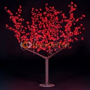 Дерево «Сакура» 2,4м  светодиодов/цветков 1728 шт   PHYCL-2,4 красный