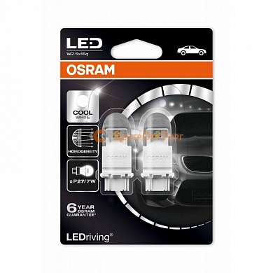 OSRAM LEDriving – Premium (P27/7W, 3557CW-02B)