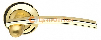 Ручка раздельная Armadillo (Армадилло) Mercury LD22-1GP/SG-5 золото/матовое золото