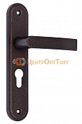 Ручка дверная Mettem (Меттэм) для ЗВ4 НР0901 (плоская) медный антик
