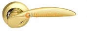 Ручка раздельная Armadillo (Армадилло) Diona LD20-1SG/CP-1 матовое золото/хром