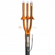 3КНТп-10-25/50(Б):  Концевая кабельная муфта наружной установки для кабелей с бумажной изоляцией до 10 кВ