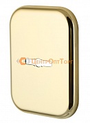 Декоративная Квадратная Armadillo (Армадилло) накладка на сувальдный замок PS-DEC SQ (ATC Protector 1) GP-2 Золото