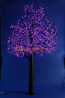 Дерево «Сакура» 2,4м  светодиодов/цветков 1728 шт   PHYCL-2,4 розовый