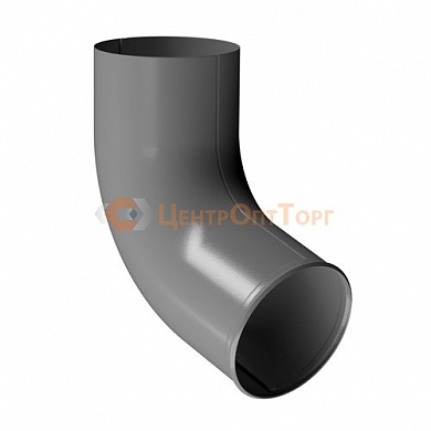Отвод трубы D90 Docke STAL PREMIUM Графит