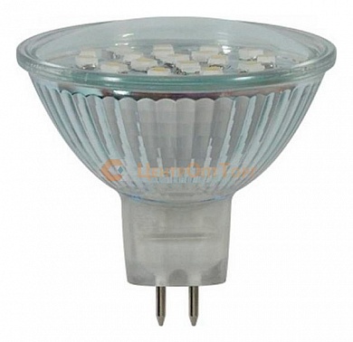 Лампа светодиодная LED-MR16-SMD GU5.3 1.5Вт 2700 - 3200K LED-MR16-SMD-2,4W/WW/GU5.3