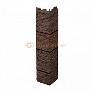 Угол наружный VOX Solid Sandstone (Песчаник) Dark Brown - тёмно-коричневый