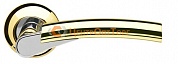 Ручка раздельная Armadillo (Армадилло) Vega LD21-1GP/CP-2 золото/хром