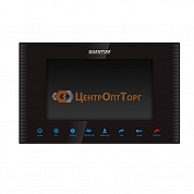 QM-H100C/M_EXEL-B Видеодомофон цветной 4-x проводный, с экраном 10’’ TFT LCD (1024х600) и поддержкой SD-карты.